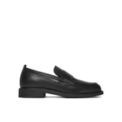 Calvin Klein Loaferke SQ RUBBER LOAFER HM0HM01901 Črna
