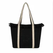 Plažna torba LS Collection - črna