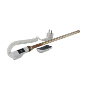 Grijac elektricni s termostatom Home, 1/2, 900W, bijeli, D