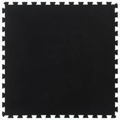 Gumena podna plocica crna 12 mm 100 x 100 cm