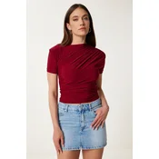 Happiness Istanbul Ženska bluza FF00172, Bordo