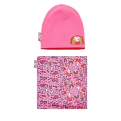 Komplet kapa in bandana Peppa Pig ACCCS-AW24-112PP Roza