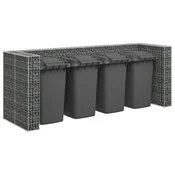 Gabionski zid za kante od pocincanog celika 320 x 100 x 120 cm