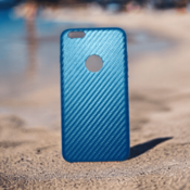 Ovitek Carbon electric za Apple iPhone 6/6S plus, Teracell, modra