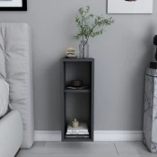Hanah Home Noćni ormarić Sault 23,2x59,6x22cm Antracit