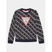 Guess Jopa L4RQ01 KA6R3 Mornarsko modra Regular Fit
