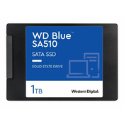 WD Blue SA510 SSD 1TB 2.5inch SATA III, WDS100T3B0A