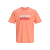Jack & Jones Majica Fusion Dots 12289863 Roza Regular Fit