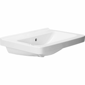 H8104220001091 Jika Cubito 55 x 42 cm pravokotni stenski keramični umivalnik brez odprtine za armaturo