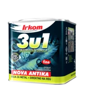 3u1 Antik Boja za metal fina braon 1kg Irkom