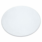 eoshop Okrogla pralna preproga POSH Shaggy, plišasta, debela, nedrseča, slonokoščena ( - Velikost: krog 60 cm)