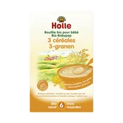Holle Pural Porridge 3 Organic Cereals 6 Months 250g