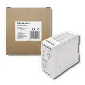 Qoltec napajalnik za DIN letev | 60 W | 24 V | 2,5 A | bel | tanek