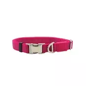 MATIS Klik Ogrlica City Style s metalnom kopcom - 2,5 cm/45-70 cm / Smeda