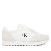 Superge Calvin Klein Jeans Runner Laceup Sock Mg Nylon Mix YW0YW01644 Bela