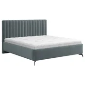 Hom`in OBLAZINJENA POSTELJA 180 cm x 200 cm , tekstil antracit