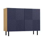 Ormaric Mandeville A105 (Plava + Artisan hrast) Plava, Artisan hrast, 78x100x40cm, Medijapan, Laminirani iveral