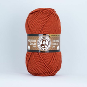 Preja za pletenje Madame Tricote Paris Merino Gold 200 - 100 g | izberite barvo - 107 oranžna