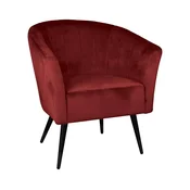 Eglo 424948 - Fotelja AMPAHA 78x70 cm crvena
