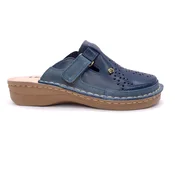 Leon ANATOMSKE USNJENE COKLE, (KOV261_BLUE-36)