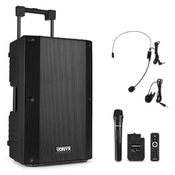 VONYX PRENOSNO BATER.OZVOČENJE VSA500-BP Portable System 12 800W Combi