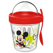 Set šalica i žlica Disney - Mickey, 350 ml