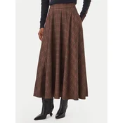 MAX&Co. Trapezno krilo Micio 2626106063200 Rjava Regular Fit