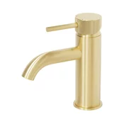 BATH DELUXE 28-005-03-70-00 -Pipa za umivalnik ANHOLT 15,6 cm brušena medenina