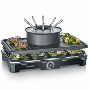 Raclette žar RG 2347 1400 W, črna, Severin
