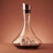 Alaskan Maker Steklen DEKANTER za vino s topografijo Everest AMTOPO-C-E
