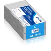 Epson Epson SJIC22P(C) cijan original tintna patrona za ColorWorks C3500