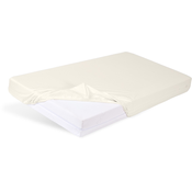 Zaščitna ponjava z gumijastim trakom Bambus svetlo bež 60x120 cm