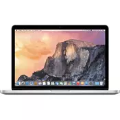 Obnovljen Prenosnik MacBook Pro Retina 15, i7, 16GB, 256GB, Razred C, Silver