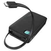 USAMS USAMS POWERBANK 10000 MAH ZA LIGHTNING COIL PD CABLE 20W ZA APPLE IPHONE, (5000008742)