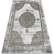 Rugsx Preproga LIRA E1468 Rozeta, strukturna, moderna, g 160x220 cm Siva