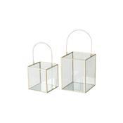 Laterna Boltze Malta 2-pack rumena barva