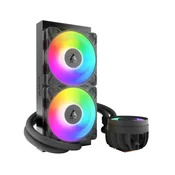 Arctic Liquid Freezer III Pro 240 A-RGB Vodeno Hladenje 2×RGB Ventilatora sa VRM Fanom i MX-6 Pastom