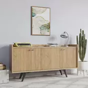 Hanah Home Komoda Lizbon 150x75x40cm Hrast