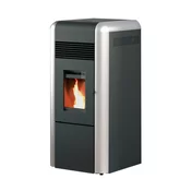 ALFA PLAM Pec na pelet za etažno grejanje Dino 27kW srebrna