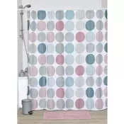 ZAVESA ZA KADU 12 BELIH PP KUKICA 180x200 CM POLIESTER GAIA TENDANCE