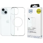 ETUI 3MK Armor MagCase ovitek za iPhone 15 MagSafe, prozoren