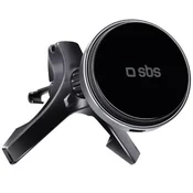 SBS Avtomobilski nosilec MagSafe s polnilnikom in magnetnim nosilcem za prezračevalno odprtino TESUPMAGWIR15W