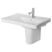 H8124210001041 Jika Cubito 75 x 45 cm keramični umivalnik z odprtino za armaturo in odlagalno poličko leva izvedba