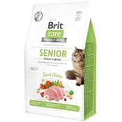 Brit Care Cat GF Senior Weight Control 0,4kg