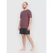Volcom Melange Trunk 17 Boardshorts asphalt black