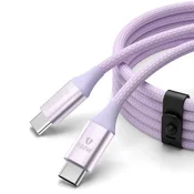 Orico Napajalni kabel CDX 100W 5A USB-C, 1 m - vijoličen