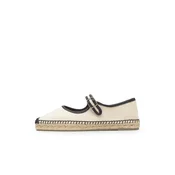 Castaner Espadrile Padua kremna / črna