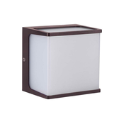 LED Spoljašnje zidno svetlo LED/8W/230V IP65 4000K braon