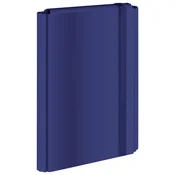MAPA Z GUMICO HRBAT-30 MM A4 KARTON INTERDRUK TEMNO MODRA