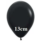 50 balonov črne barve 13 cm